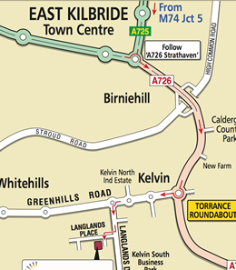 Location Map for visitors