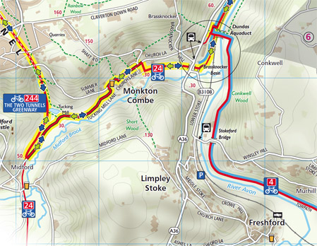 bath Cycle Map Close Up