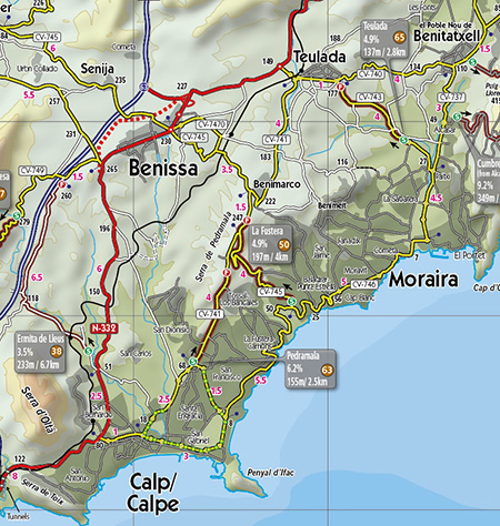Cycle Map Sample Thorniebank